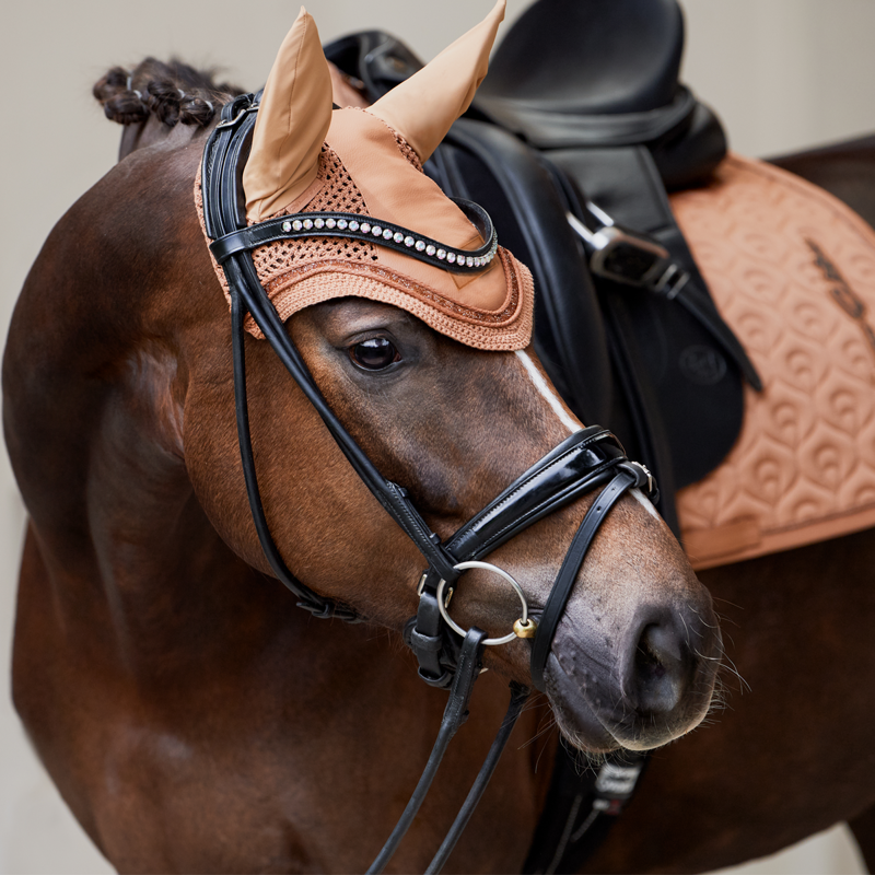 Eskadron Faux Leather Fly Hood Platinum SS23 - Cognac-1